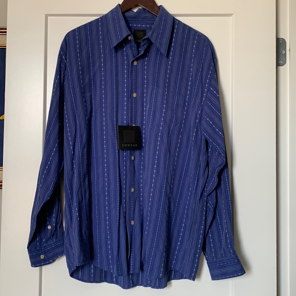 Sqwear long sleeve shirt. Never worn. Sized medium.